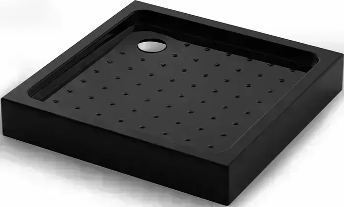 Душевой поддон Veconi Tezeo acrylic TZ-52B 90x90 черный (TZ52B-90-C5)