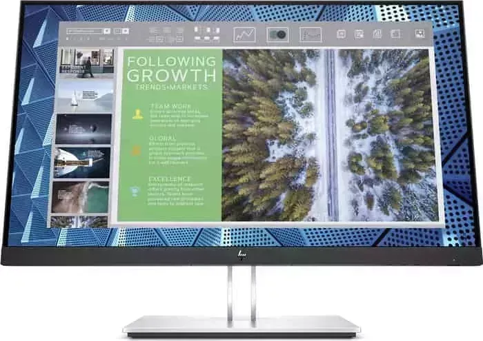 Монитор HP 23.8" E24q G4 черный (9VG12AA)