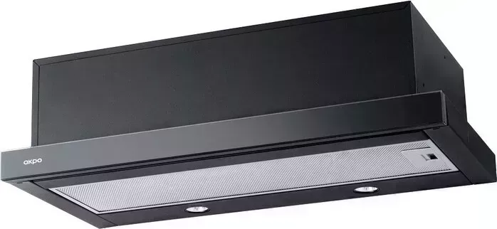 Вытяжка AKPO WK-7 Light eco twin glass 60 см. черный