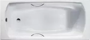 Стальная ванна ROCA Swing 180x80 с ручками, на ножках