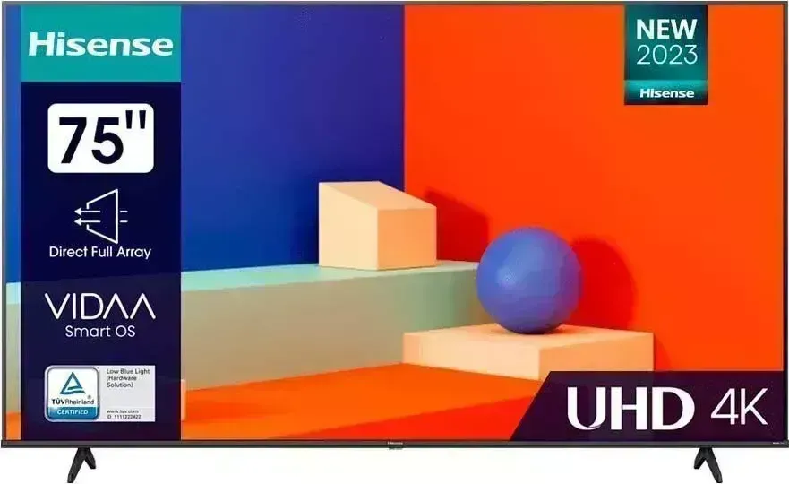 Телевизор HISENSE 75A6K SMART TV TV 4K ULTRA HD