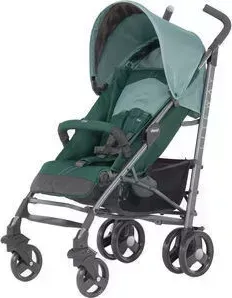 Коляска трость CHICCO - Lite Way Top Stroller цвет Green с бампером