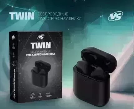 Наушники PERFEO (VS_TWS03) VS TWS TWIN черные