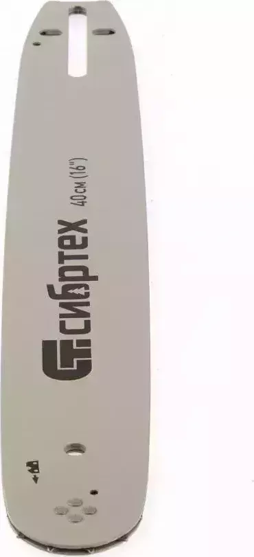 Шина СИБРТЕХ для бензопилы ПЦБ-4540, длина 40 см (16&quot;), шаг 0.325&quot;, паз 1.5 мм, 64 звена 59807 40 (16"), 0.325", 64