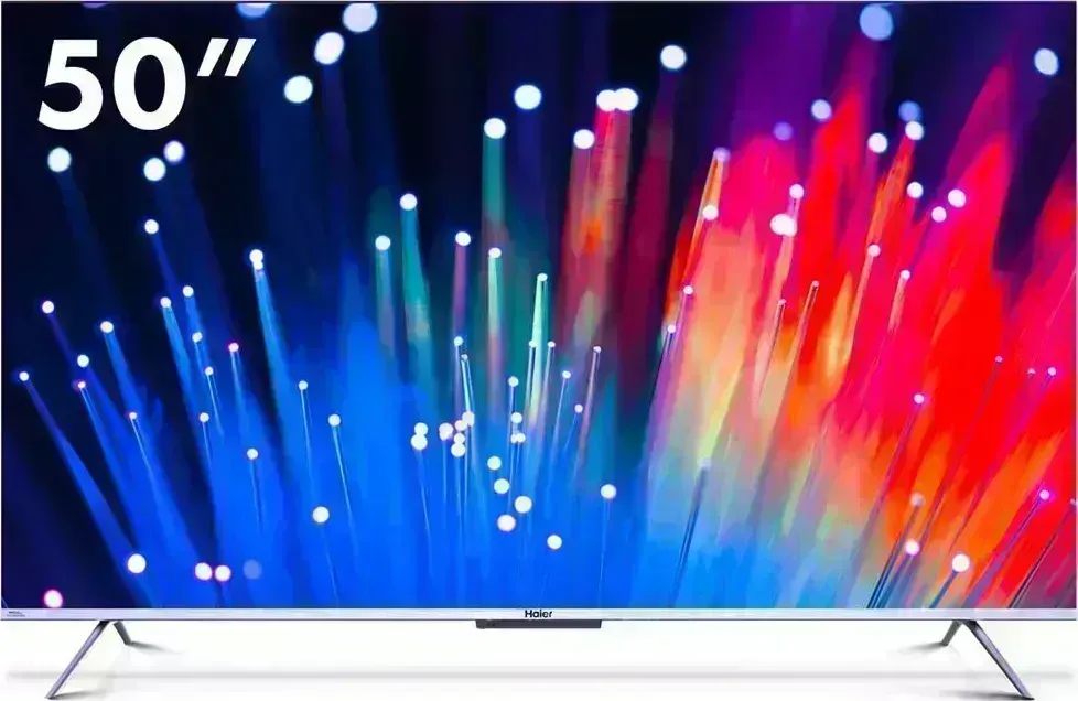 Телевизор HAIER 50 SMART TV S3, QLED, 4K ULTRA HD, серебристый, СМАРТ ТВ, ANDROID TV 50" TV S3 Q 4K HD серебристый