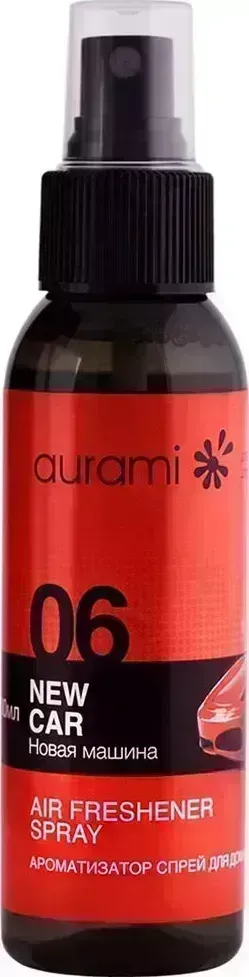 Ароматизатор AURAMI SPR-06 спрей Новая машина 100мл 48259