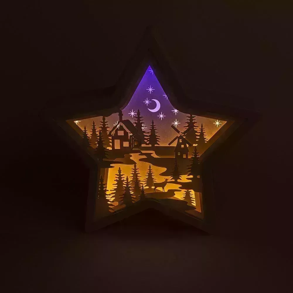 Гирлянда FUNRAY Night Star,цвет:тепл.бел.+гол.,14LED,э/п АА*3шт(не в комп),4,5В "Night Star",цвет:тепл.бел.+гол.,14LED,э/п в