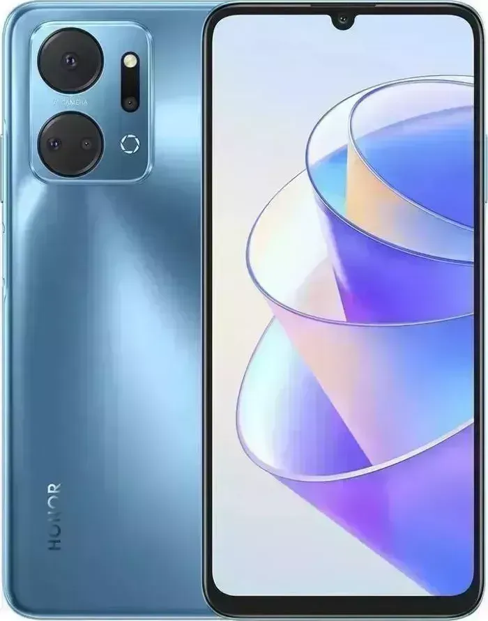 Смартфон HONOR X7a 4/128Gb Синий океан (5109AMLS)