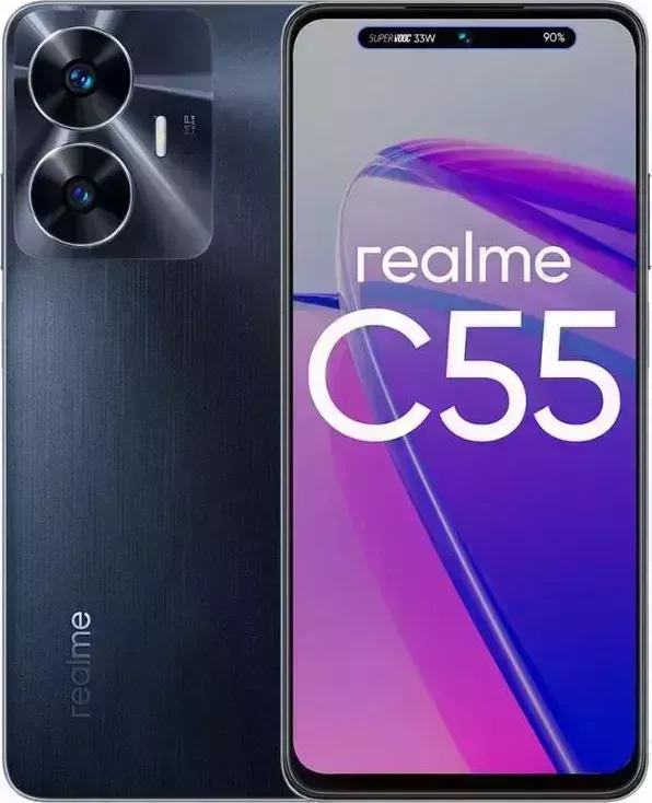 Смартфон REALME RMX3710 C55 6/128Gb черный