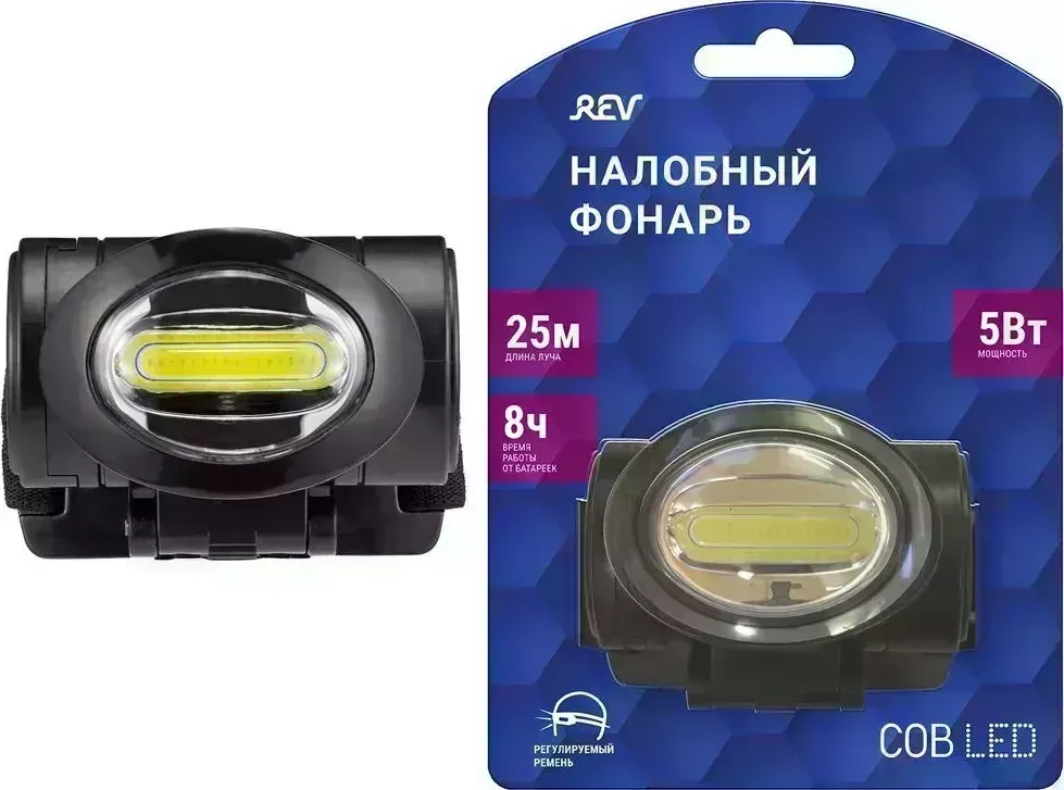 Фонарь RITTER 29089 6 5Вт 3хААА налобный 6