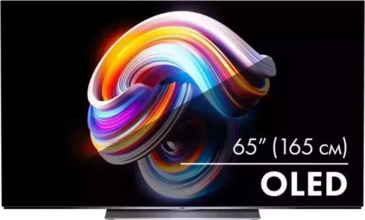 Телевизор HAIER 65 H65S9UG PRO, OLED, 4K ULTRA HD, серебристый, СМАРТ ТВ, ANDROID TV 65 4K TV
