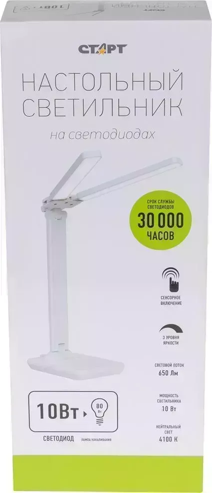 Настольный светильник СТАРТ (19035) CT90 белый