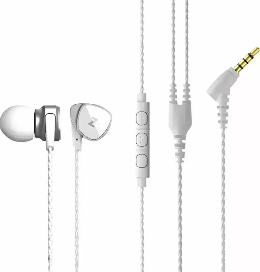 Наушники MUSICDEALER XS White (ZMDH-XSW) проводные XS