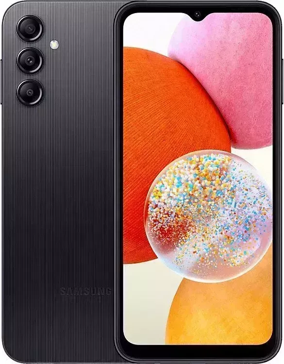 Смартфон SAMSUNG Galaxy A14 4/128Gb Black (SM-A145FZKVCAU)