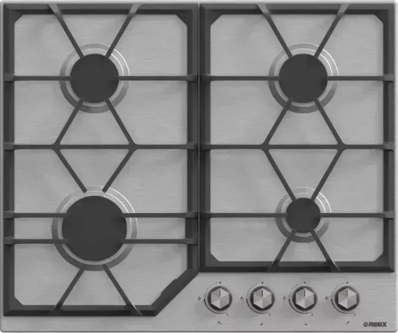 Панель варочная газовая REEX PG-640S IX Независимая IX