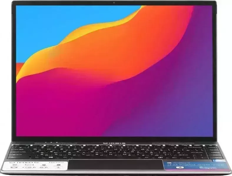 Ноутбук IRBIS NB660 13.5 3000*2000 3:2 full screen LCD IPS, Pentium J3710, 4G/128G, 5000mAh/7.4V,1M FF, Full metal ,glass panel,SSD support , Windows 1