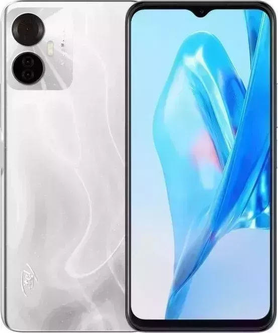 Смартфон ITEL Vision 5 Plus 128Gb 4Gb серебристый моноблок 3G 4G 2Sim 6.58 1080x2408 Android s 16Mpix 802.11 b/g/n NFC GPS GSM900/1800 GSM1900 FM micr 5 3G 4G s FM