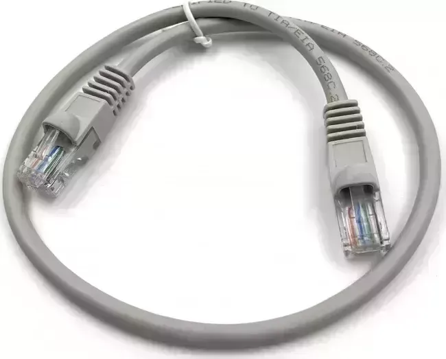 Кабель Патч-корд Buro UTP 4 пары cat5E CCA molded 2м серый RJ-45 (m)-RJ-45 (m)