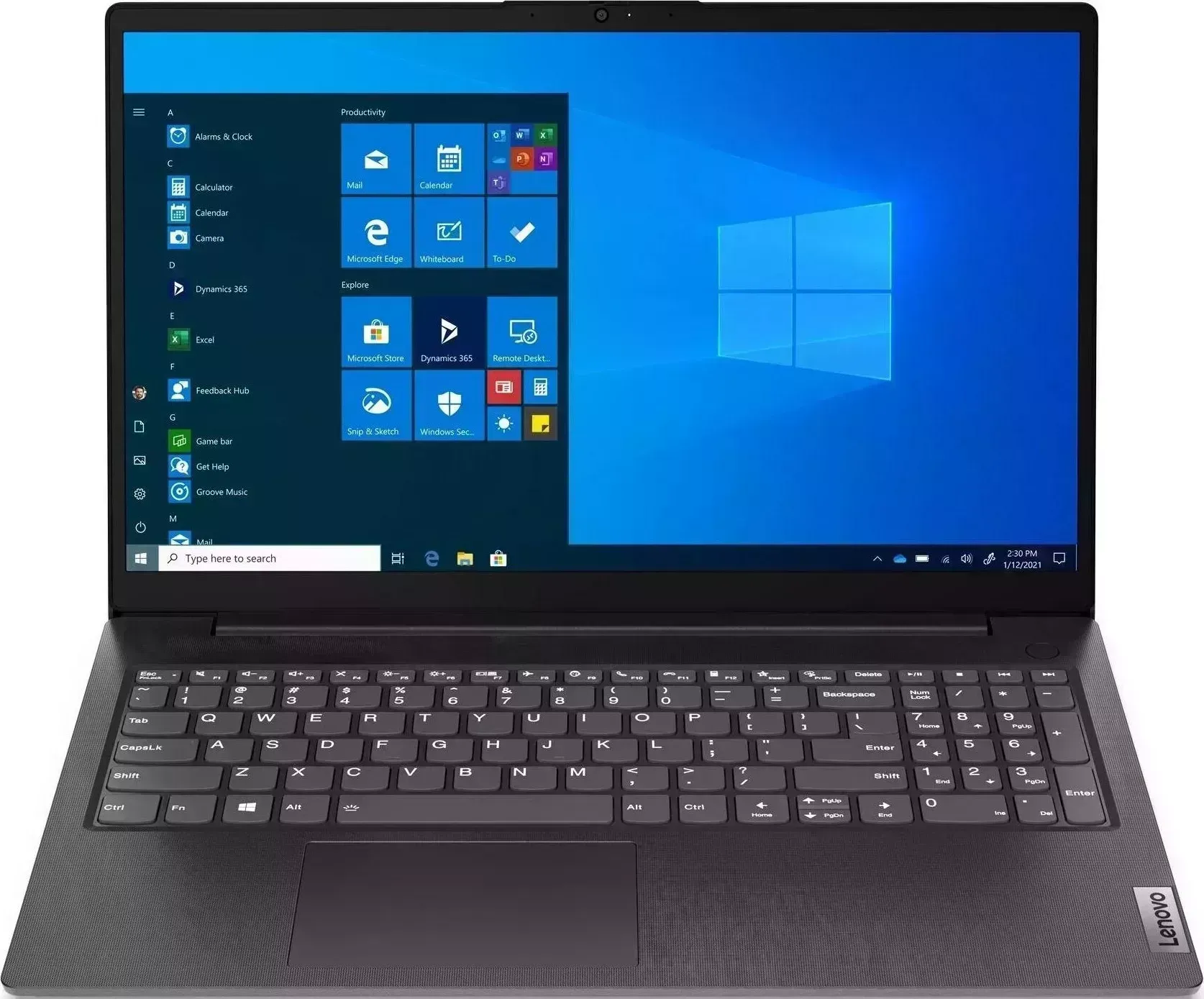 Ноутбук LENOVO 15.6" FHD V15 G2 ALC black (AMD Ryzen 3 5300U/8Gb/256Gb SSD/noDVD/VGA int/no OS) (82KD002URU)