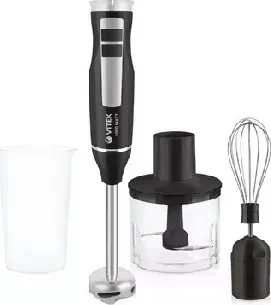 Блендер VITEK VT-8542 (MC) черный/серебро