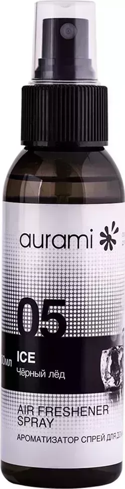 Ароматизатор AURAMI SPR-05 спрей Черный лед 100мл 48258