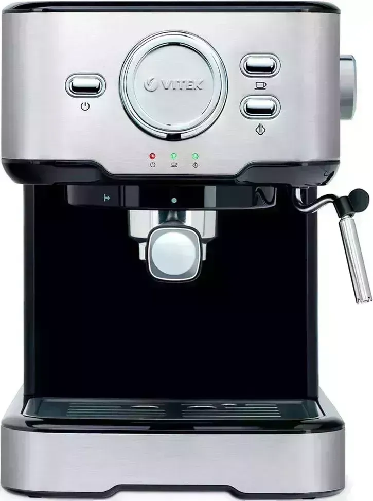 Кофеварка VITEK VT-1520 (MC) черный/серебро