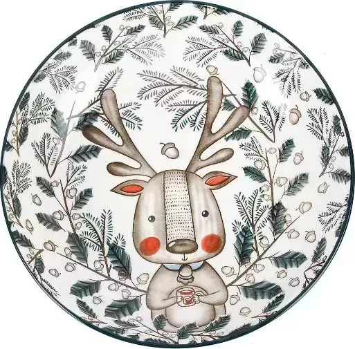 Тарелка NOUVELLE HOME Kawaii Forest.Deer 9902974