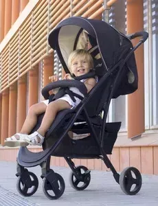 Коляска прогулочная Asalvo YIYI Black 12586