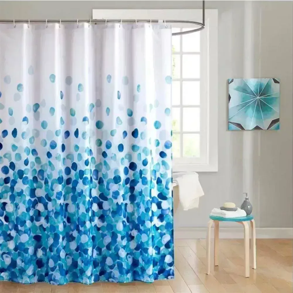 Шторка для ванны GOTA ROCIO Sea Breeze 8826 Штора д/ванной комнаты 180*180 1/25