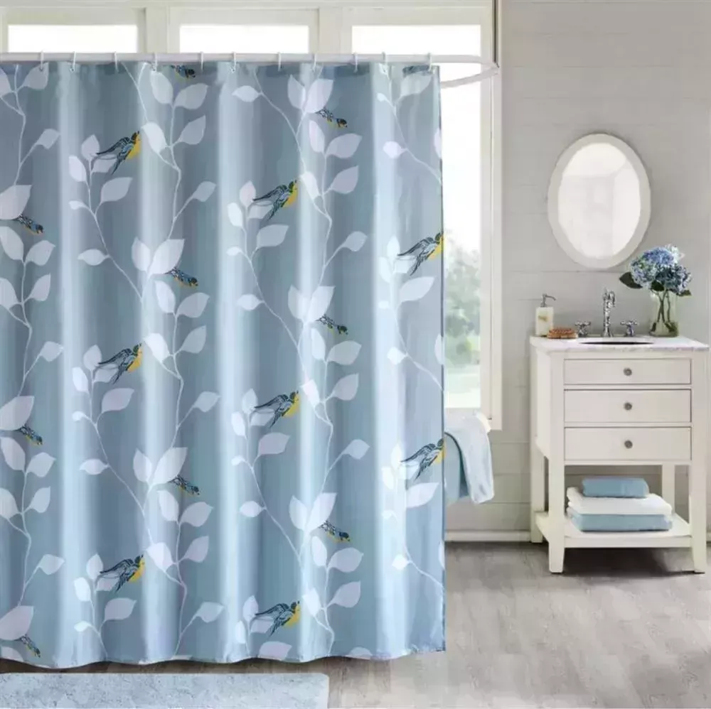 Шторка для ванны GOTA ROCIO Sea Breeze 8820 Штора д/ванной комнаты 180*180 1/25
