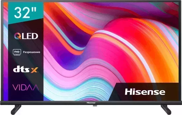 Телевизор Hisense 32A5KQ Frameless черный