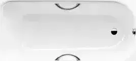 Стальная ванна Kaldewei Saniform Plus Star 336 Easy-Clean 170x75 см, с ножками и ручками