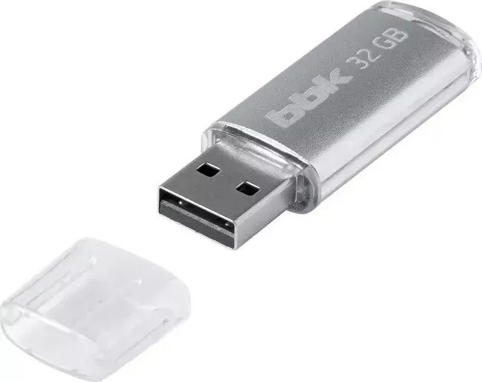 Флеш-накопитель BBK 032G-RCT серебро, 32Гб, USB2.0, ROCKET серия