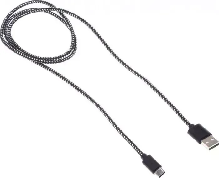 Кабель Buro Braided BHP RET TYPEC1 USB A(m) USB Type-C (m) 1м
