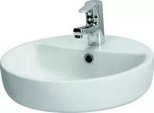 Раковина CERSANIT Caspia 44 накладная (S-UM-CAS44/1-R-w)