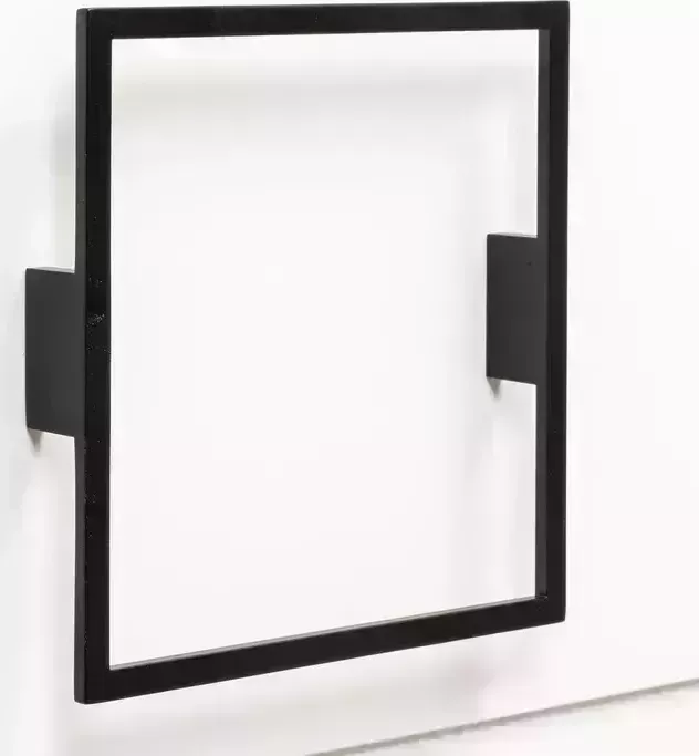 Ручка дверная La Fenice Ручка-скоба Cubo Nero 160 мм, черная (FNC-04-CUB-N-168)
