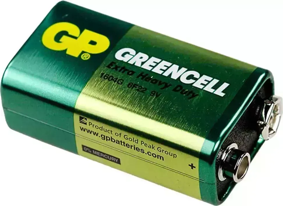 Батарейки GP 1604G(6F22)-B 1604G-B 10/500 6F22G