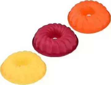 Форма для выпечки VETTA силиконовая 25.4x6см, "Каравай", 3 цвета, HS-003 891-019