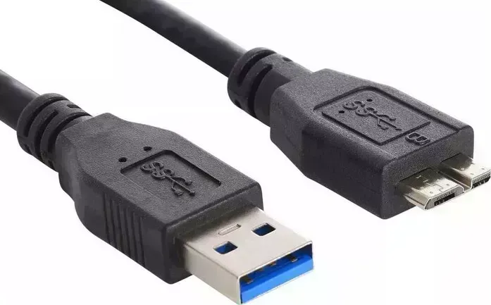 Кабель Buro MK30-AM-0.5 micro USB 3.0 B (m) USB A(m) 0.5м черный
