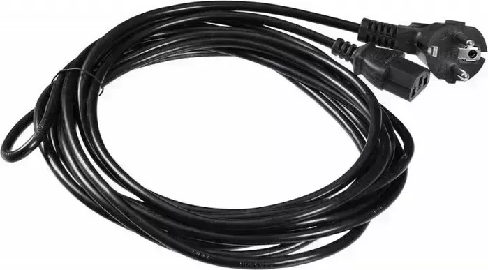 Кабель Buro силовой AN23-1000-5 IEC C13 Евровилка 5м черный