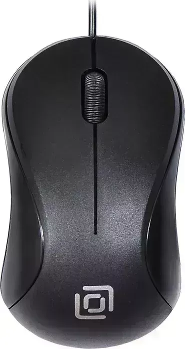 Мышь проводная Oklick 115S черный оптическая (1000dpi) USB для ноутбука (3but) (711636)