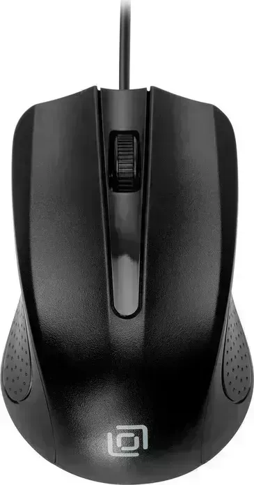 Мышь проводная Oklick 225M черный оптическая (1000dpi) USB (3but) (997791)
