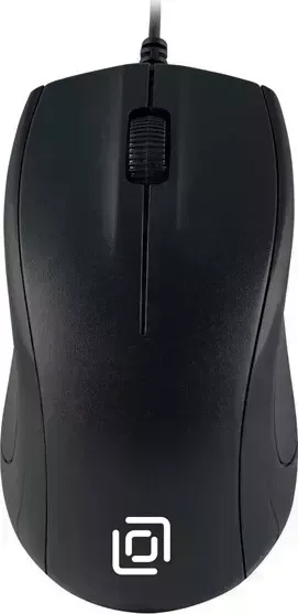 Мышь проводная Oklick 185V2 черный оптическая (1000dpi) USB (3but) (1185962)