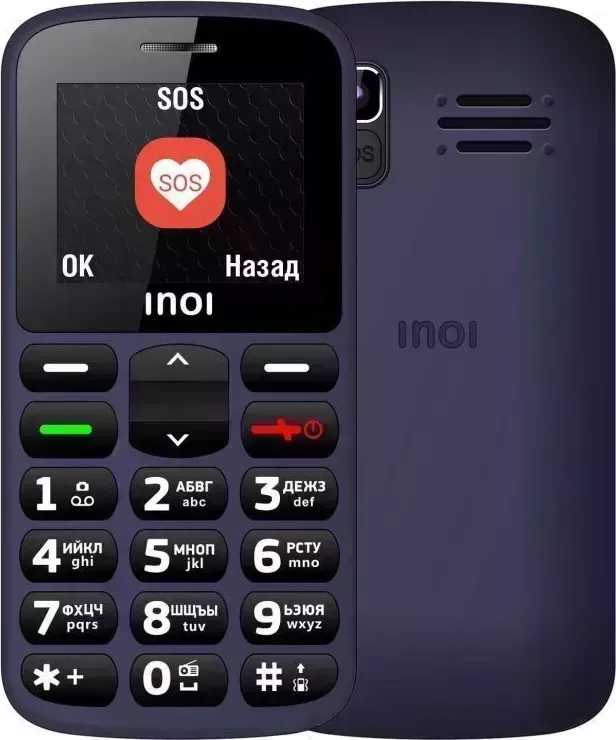 Мобильный телефон INOI 109 - BLACK