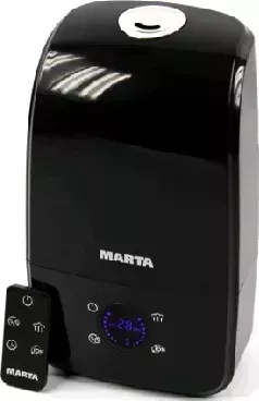 Увлажнитель воздуха MARTA MT-2689 черный жемчуг увлажнитель