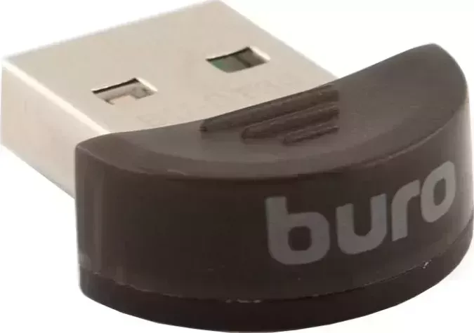 Адаптер Bluetooth Buro USB BU-BT30 3.0+EDR class 2 10м черный