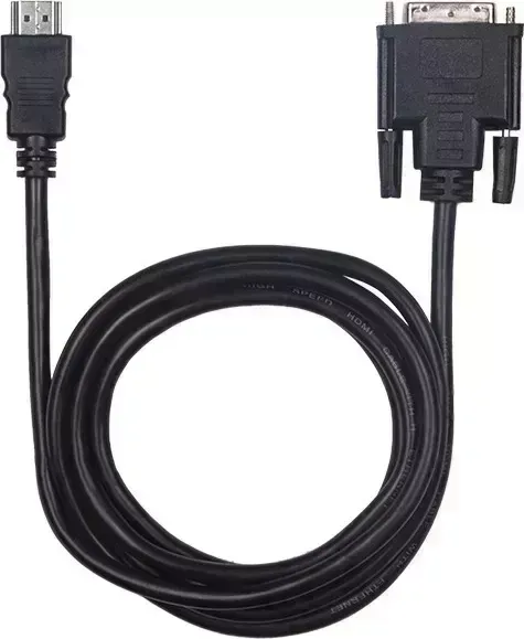 Кабель HDMI Ritmix to DVI RCC-154 to DVI, 1.8m, 18+1, single link, CCS, никелированный to to ,