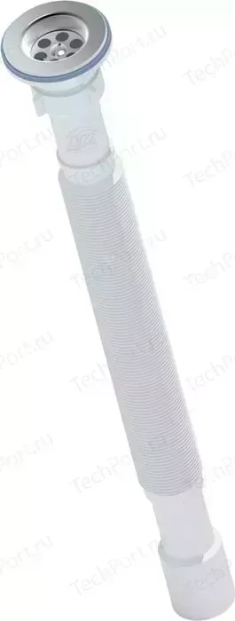 Сифон для раковины АНИ пласт гофрированный удлиненный 1 1/4х32/40 (G217)