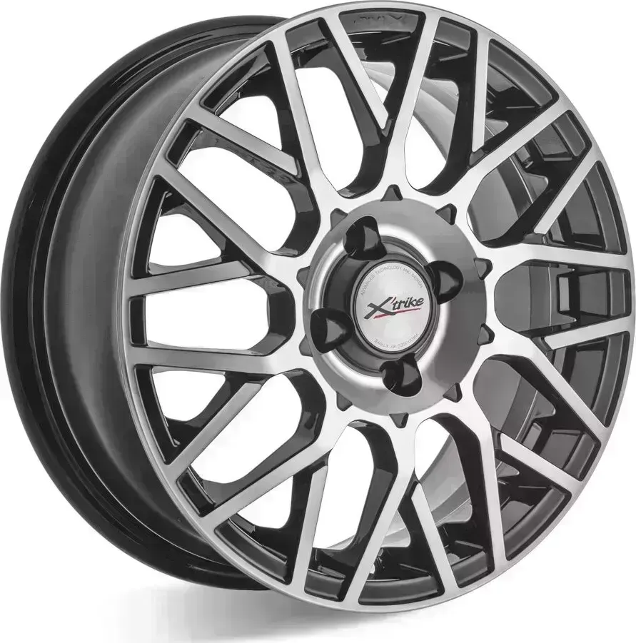 Диск автомобильный X'trike X-1326,0\R15 4*100 ET46d60,1BK/FP[] Диски 6,0//R15