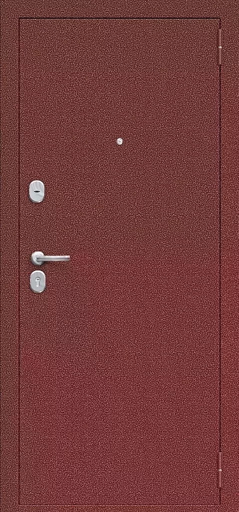 Дверь входная BRAVO Тайга-7 Входные двери Антик Медный/Бежевый клен